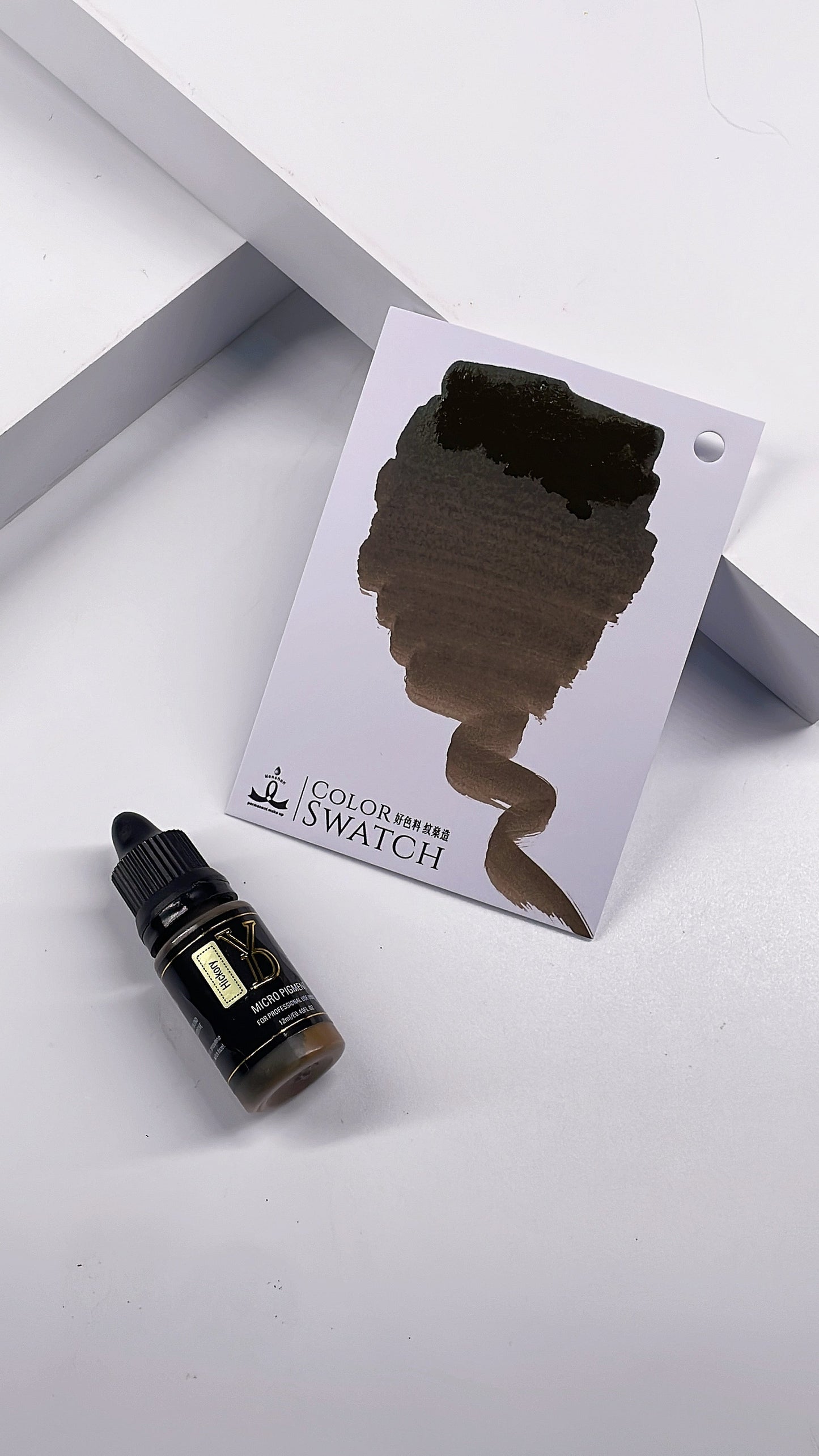 Premium Organic Liquid Pigment Set for Hairstroke Brows – 6 Universal Shades - Free Shipping