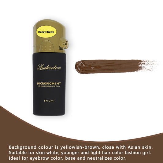 HONEY BROWN – Lushcolor Top Micro Pigment (12ML)