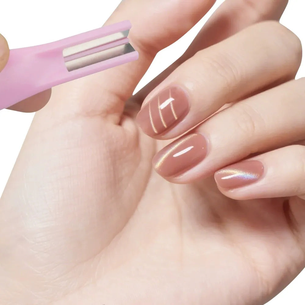 Heart Cat-Eye Magnet Pen – Strong Magnetic Nail Art Tool for Cat-Eye Gel Designs