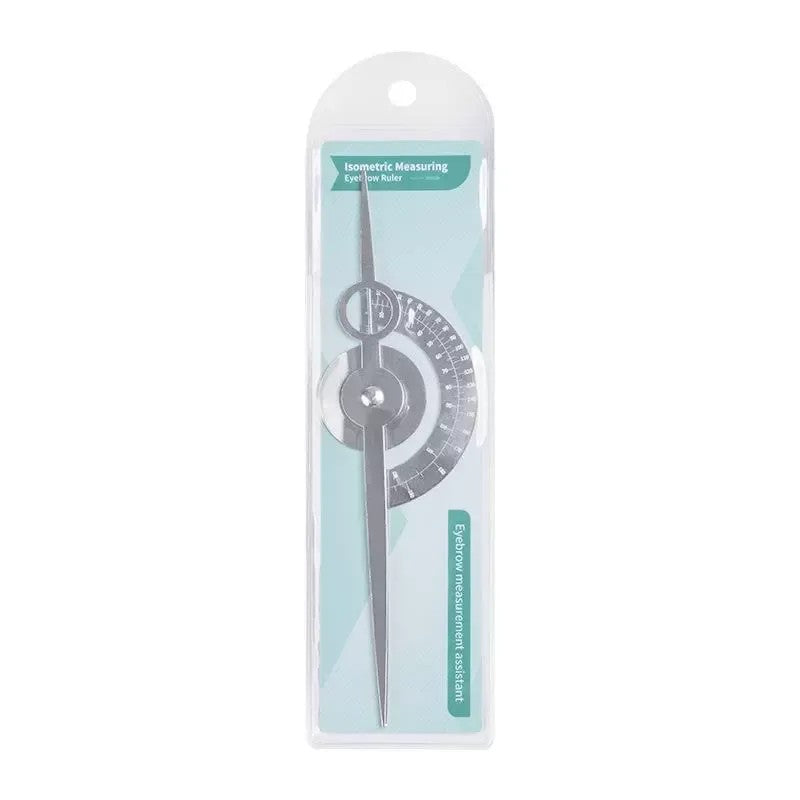 Isometric Brow Mapping Ruler – Precision Measuring Tool for PMU & Microblading Artists