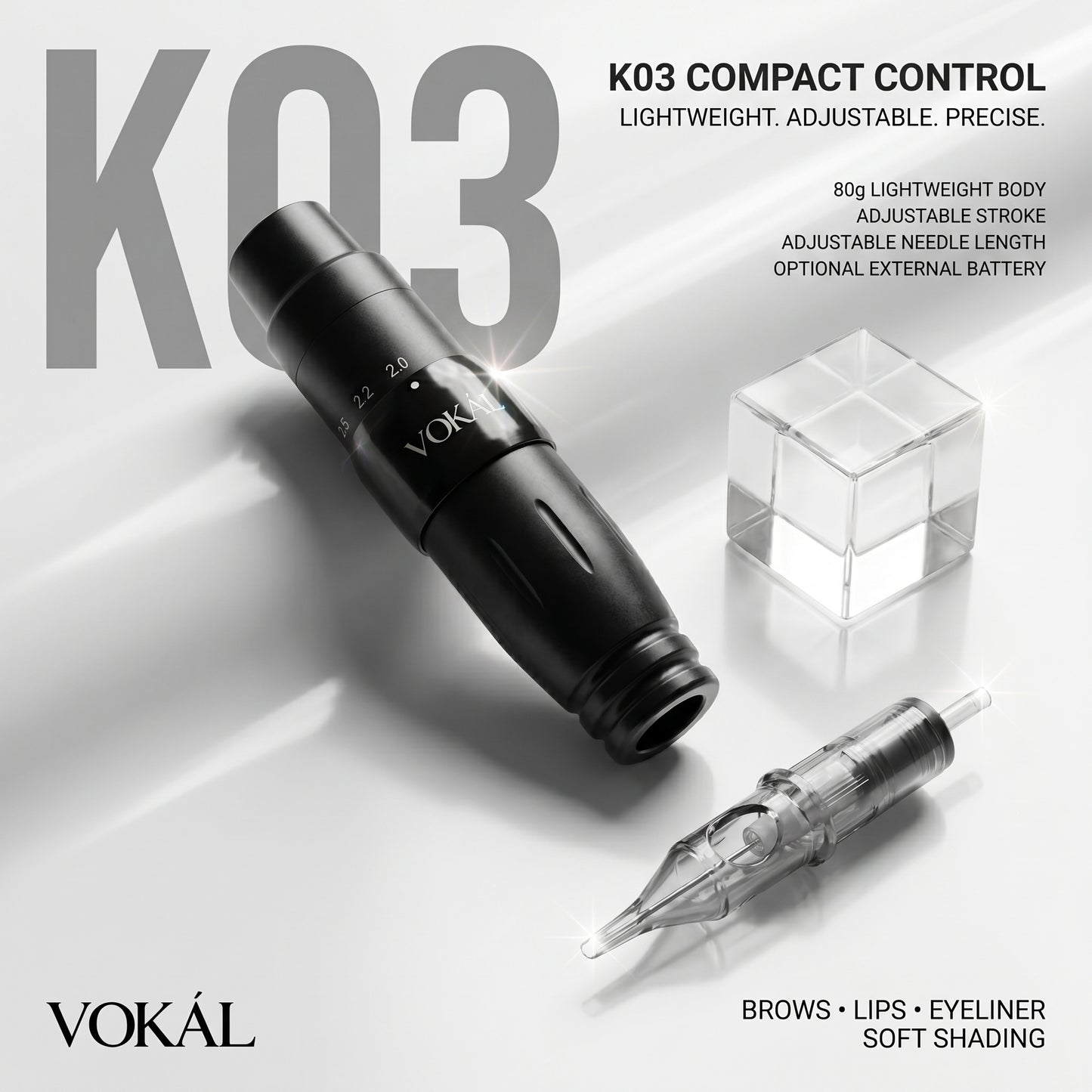 VOKÁL PMU MACHINE V01 — Professional Brushless Device