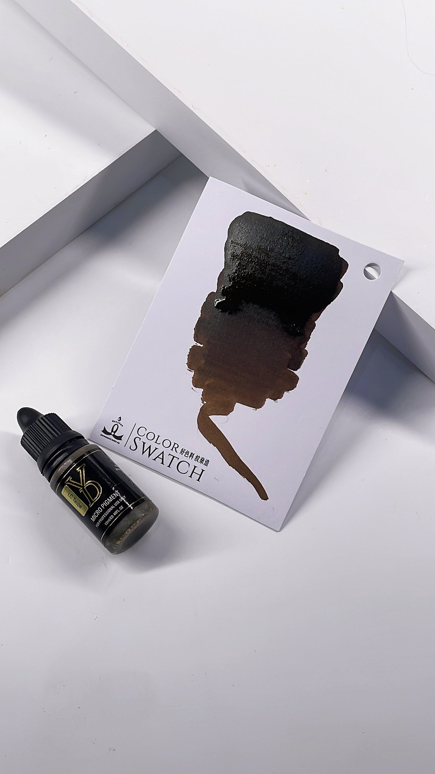 YD PMU Organisches Flüssigpigment 12ML Schwarze Kappe