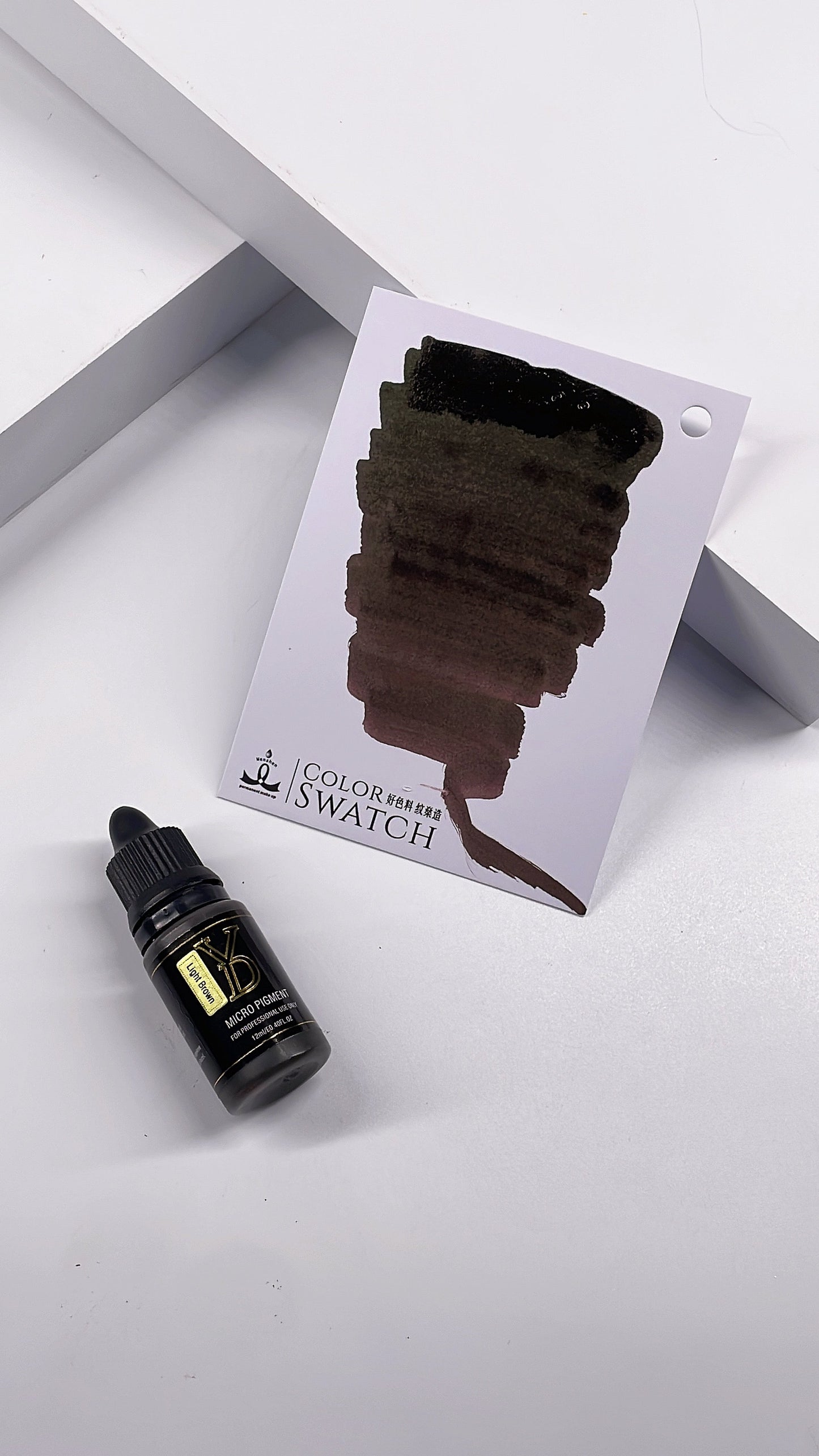 YD PMU Organisches Flüssigpigment 12ML Schwarze Kappe