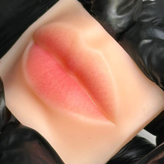 VOKÁL™ 3D Lip Mold Practice Pad — Realistic Silicone Training Model for PMU Artists