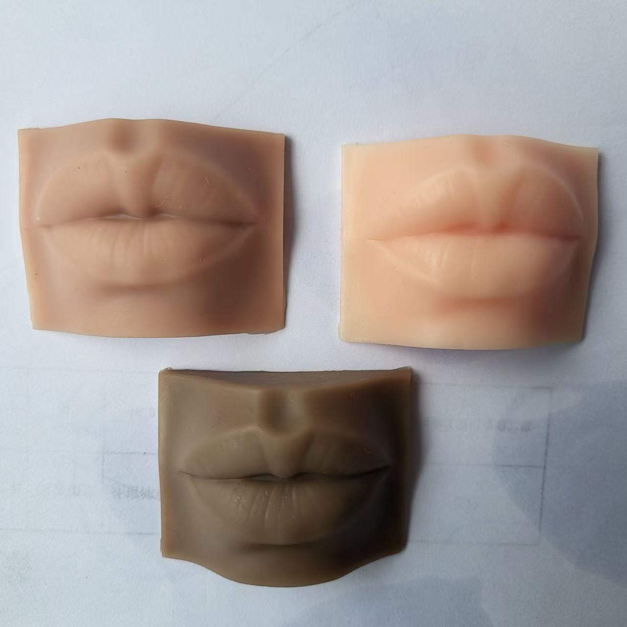 VOKÁL™ 3D Lip Mold Practice Pad — Realistic Silicone Training Model for PMU Artists
