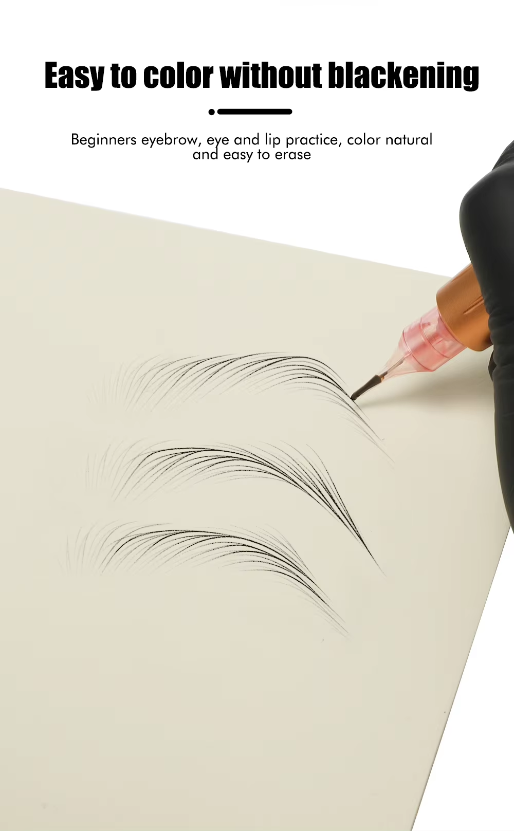 Leather Texture Practice Skin for PMU (Permanent Makeup) Training