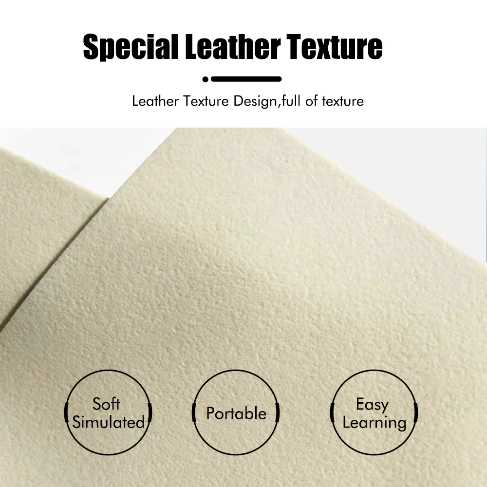 Leather Texture Practice Skin for PMU (Permanent Makeup) Training