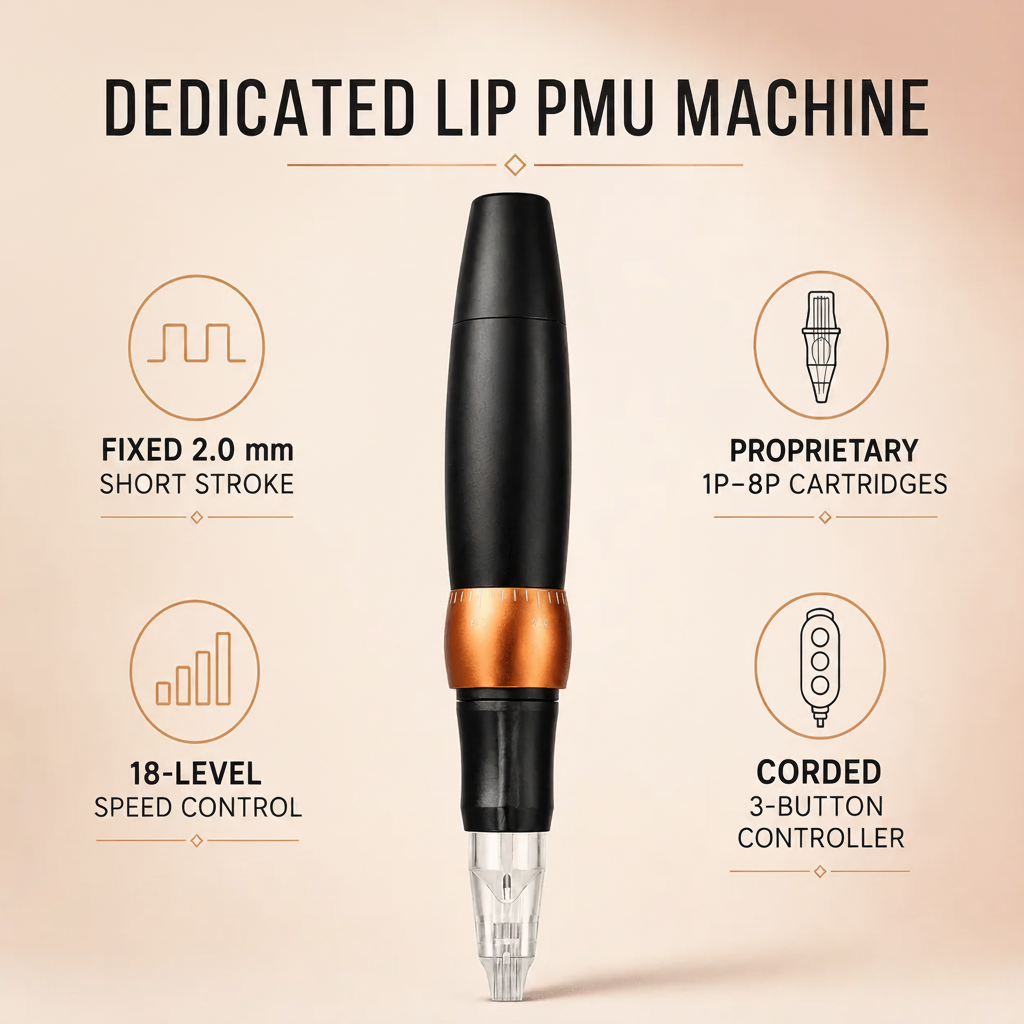Professionelle 8-polige Lip Blushing PMU-Maschine