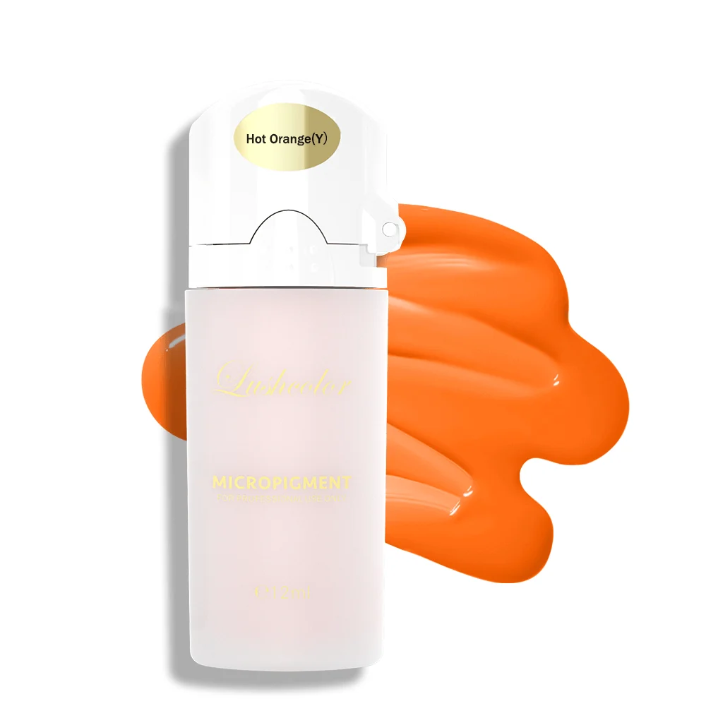 Lushcolor Hot Orange – High-Intensity Warm Orange PMU Pigment | 12ml