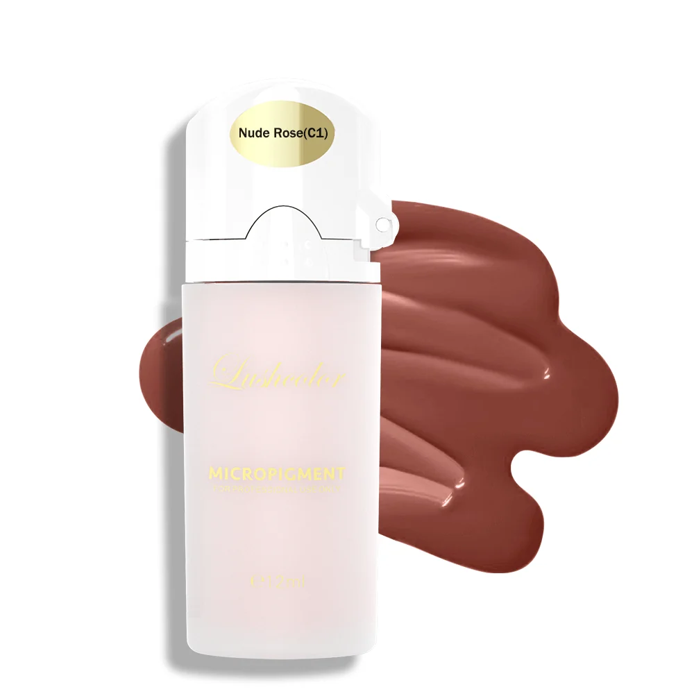 Lushcolor Nude Rose – Soft Neutral Nude Rose PMU Pigment | 12ml