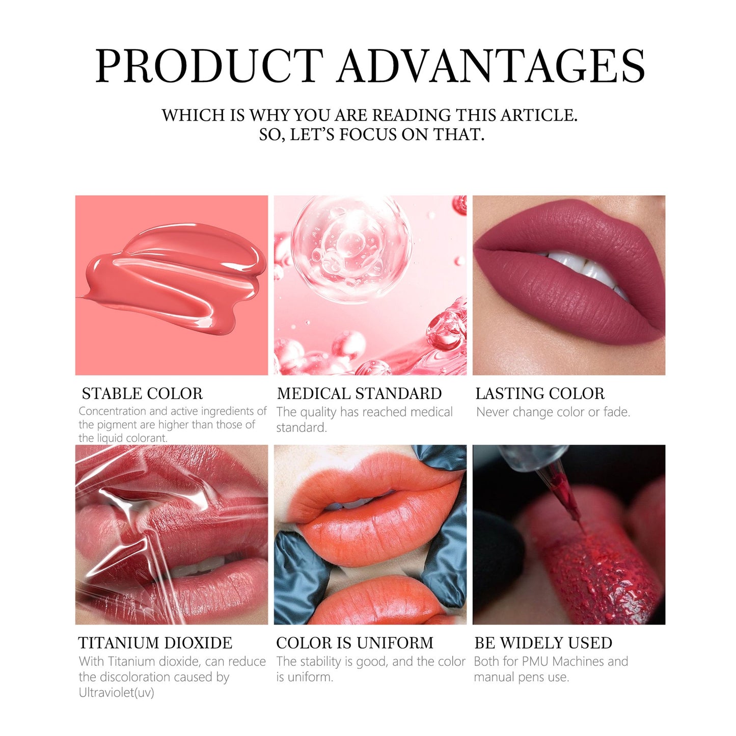 Lushcolor Fresh Orange (Y) – Warm Orange Lip Brightener PMU Pigment | 12ml