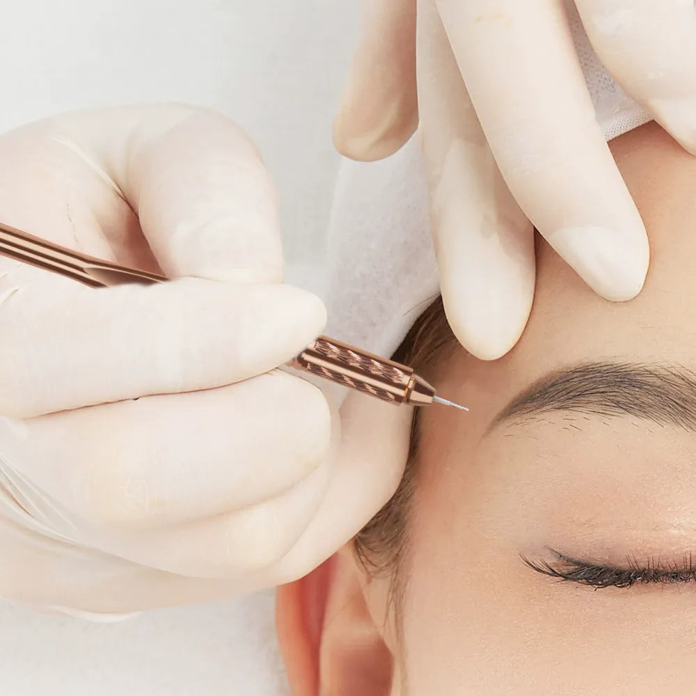 Luxury Manual PMU Pen – Microblading Needle & Shading Blade Holder