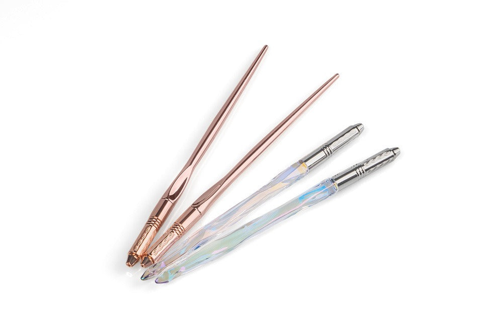 Luxury Manual PMU Pen – Microblading Needle & Shading Blade Holder