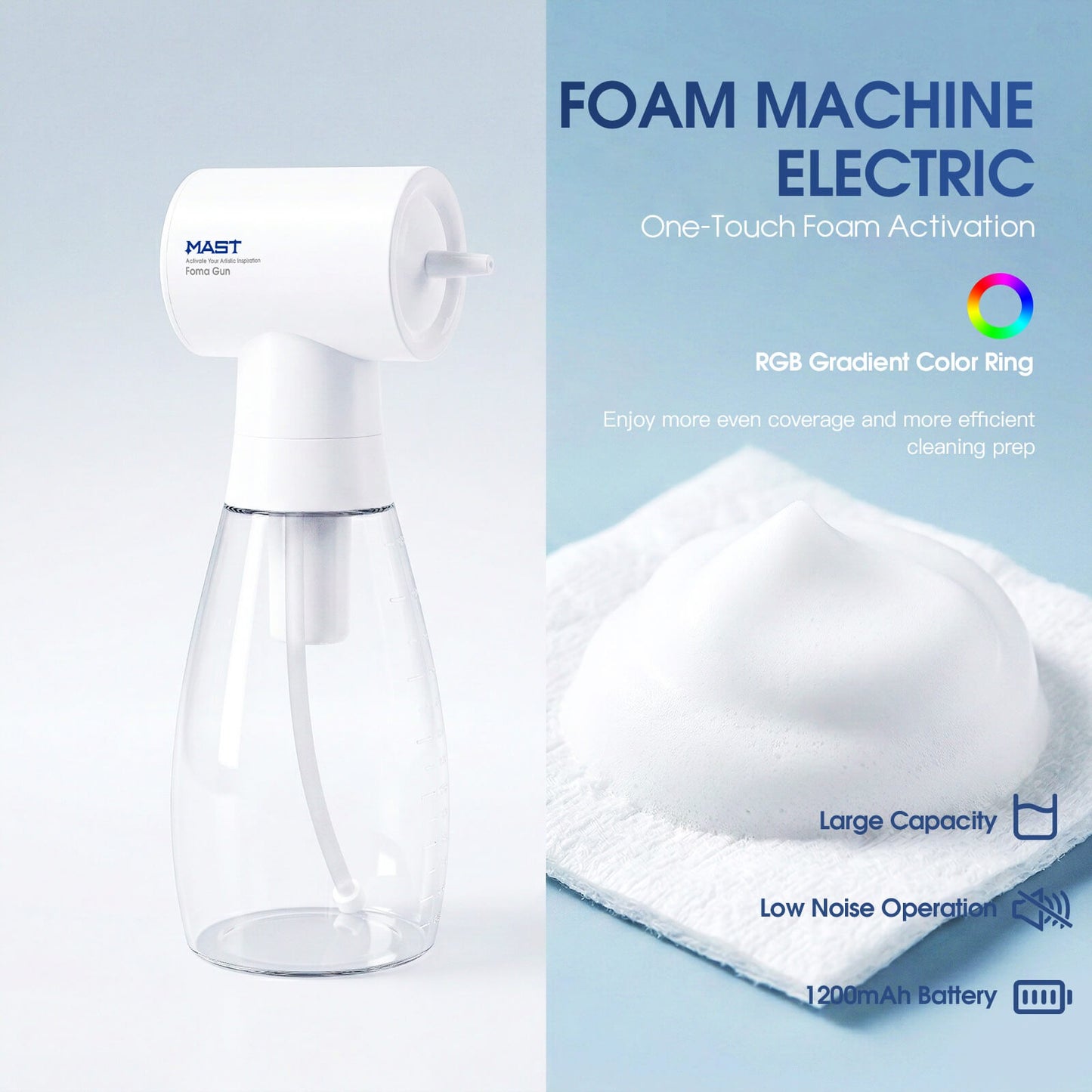 MAST Foam Machine – Professional Cleaning & Sanitation Tool for PMU