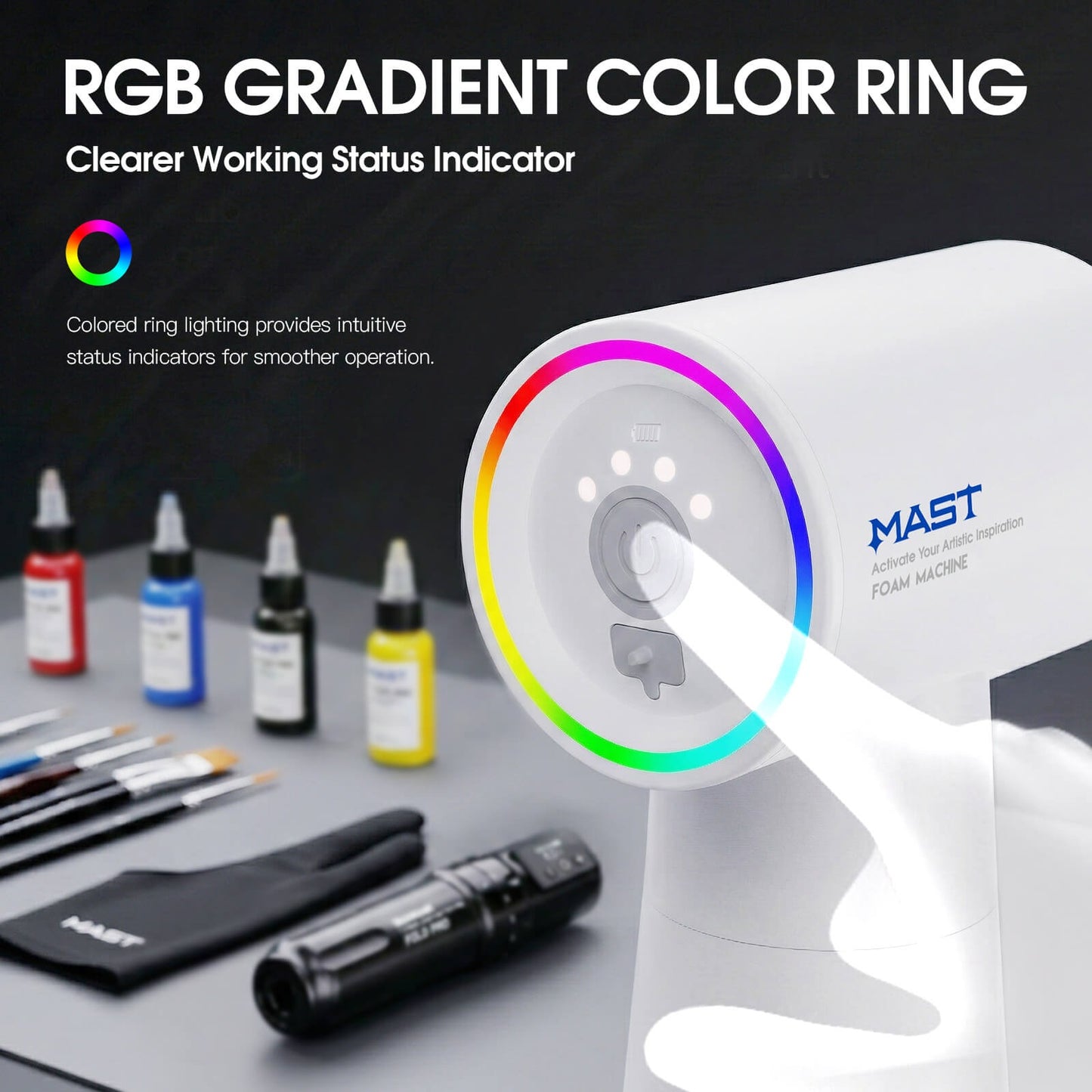 MAST Foam Machine – Professional Cleaning & Sanitation Tool for PMU