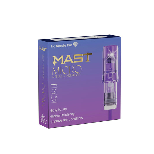MAST Microneedling Cartridge Needles for Tattoo Machines – Mixed Sizes Box of 4