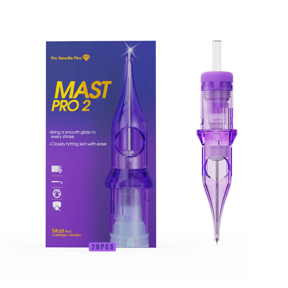 MAST Pro 2 Permanent Makeup Cartridges Needles Mixed Size