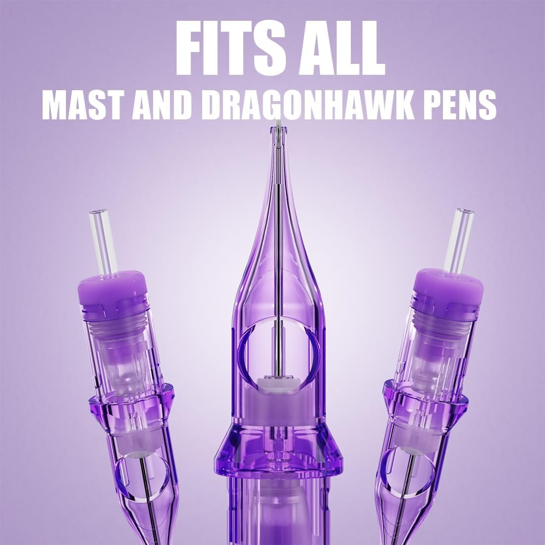 MAST Pro 2 Textured Tattoo Needle Cartridges | Premium Textured Pin Cartridge Needles for Better Ink Flow & Consistent Tattoo Performance
