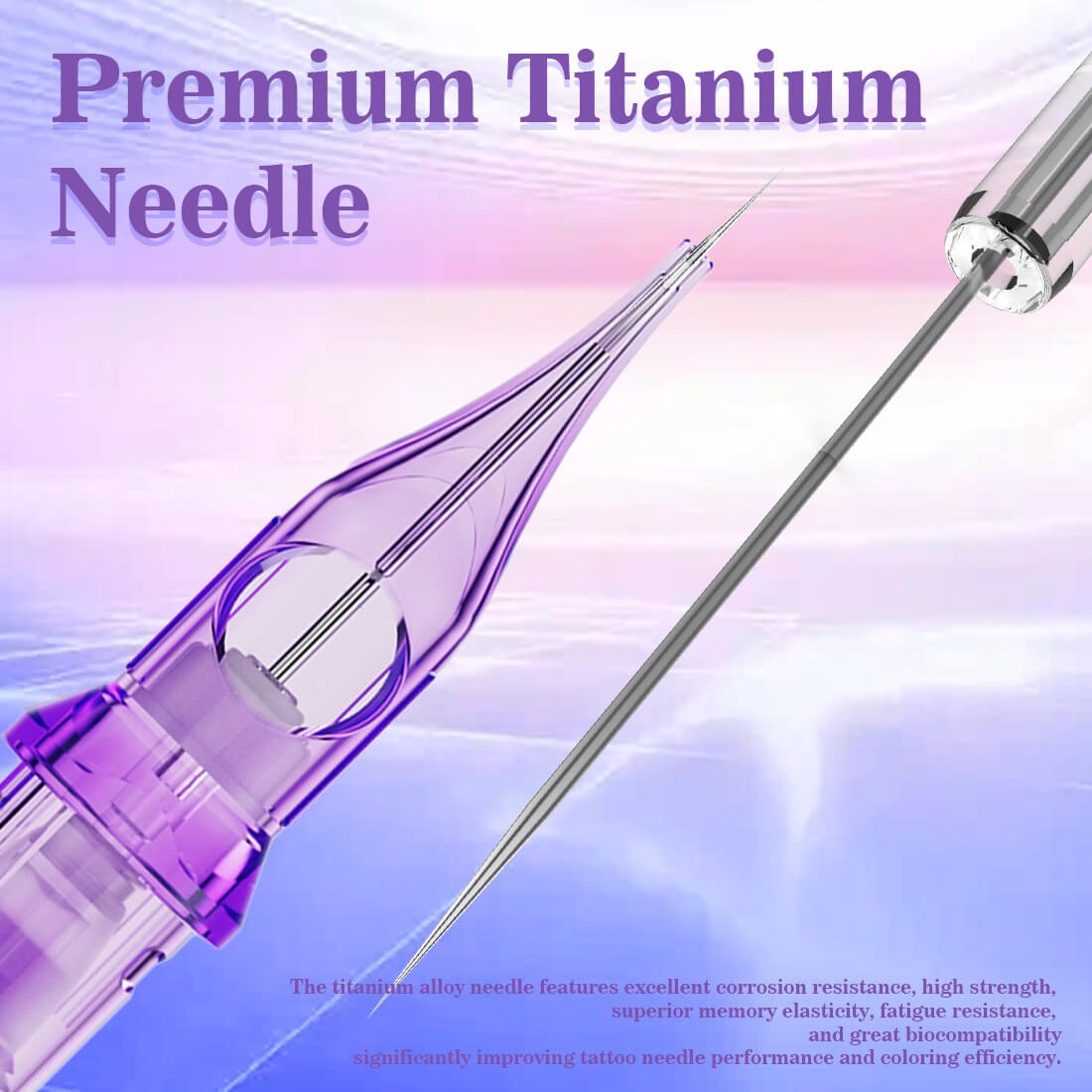 MAST Pro 2 Titanium Series Tattoo Cartridge Needles – Box of 20