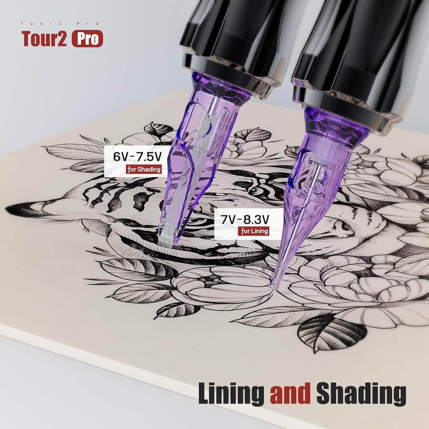 MAST Tour 2 Pro Wireless Tattoo Pen Machine | 3.5mm Stroke Lightweight PMU & Tattoo Machine