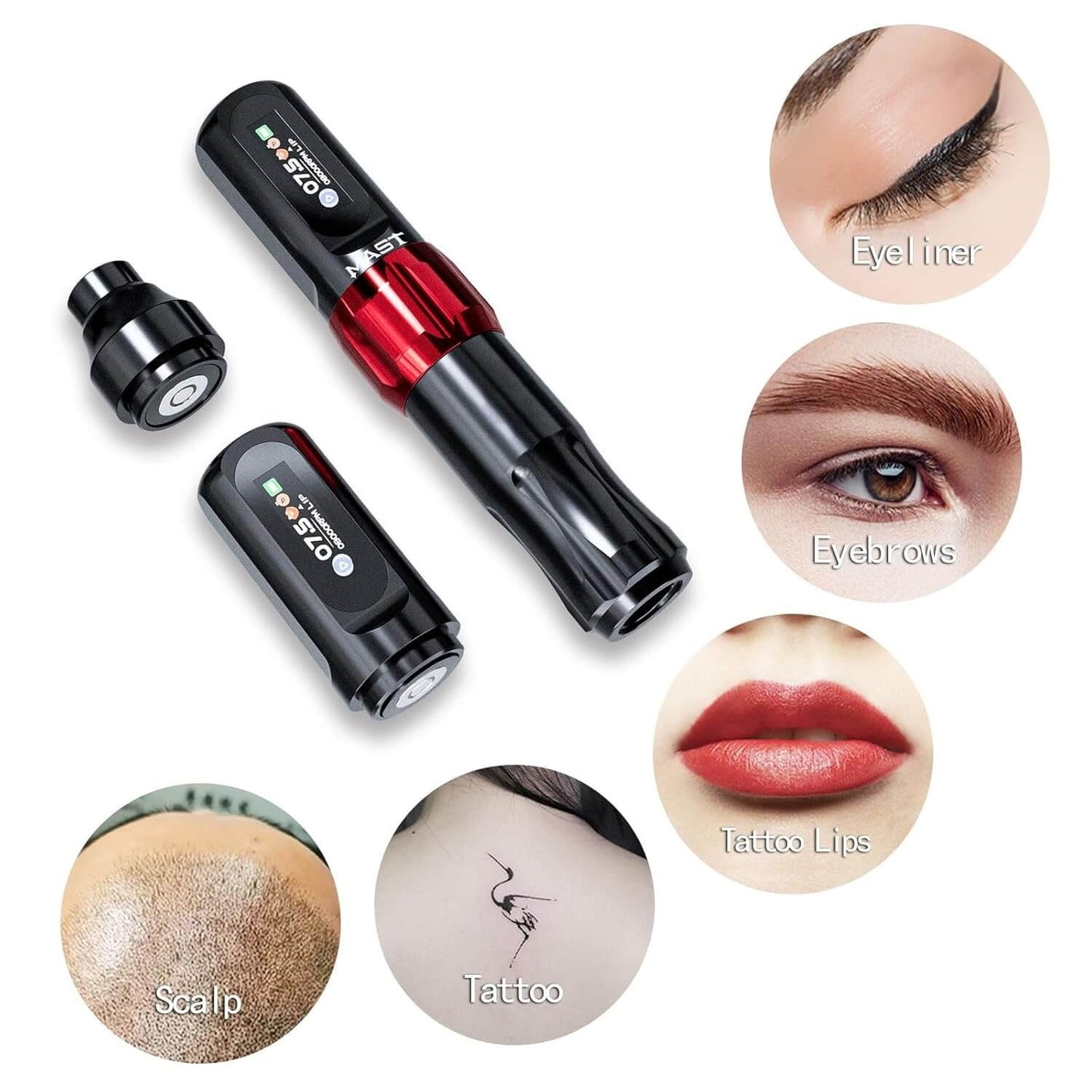 MAST Tour 2 Pro Wireless Tattoo Pen Machine | 3.5mm Stroke Lightweight PMU & Tattoo Machine