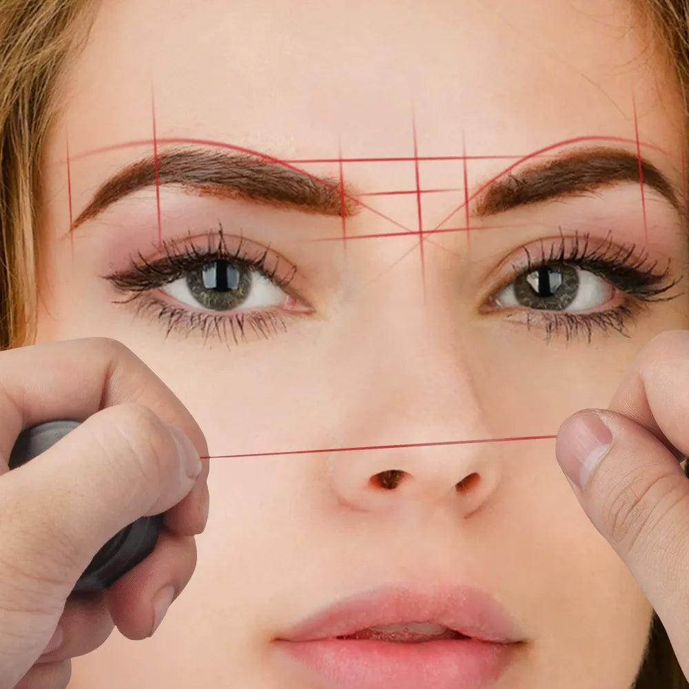 Mapping String 10M / 20M Inked Eyebrow Mapping Thread | PMU Face Mapping Line Tool