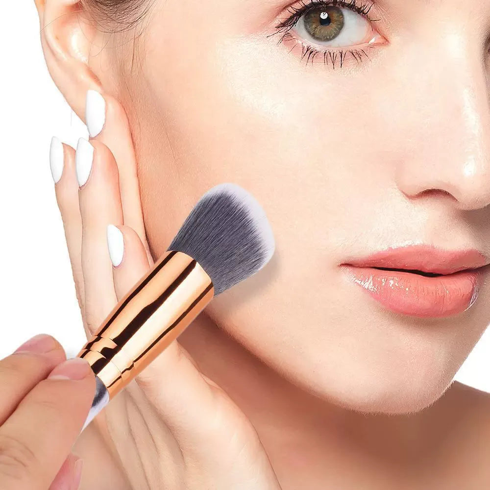 Marble Pattern Makeup Brush Set – 10pcs Professional Cosmetic Brush Kit