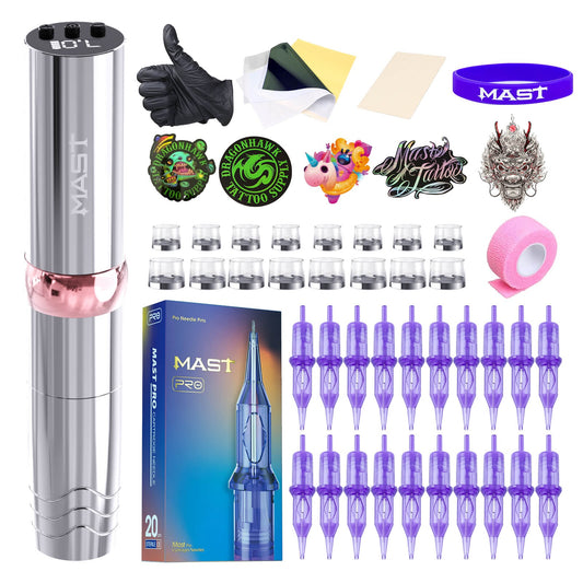 Mast P10 Pro Wireless Tattoo Machine Pen 3.0MM Stroke Starter Kit