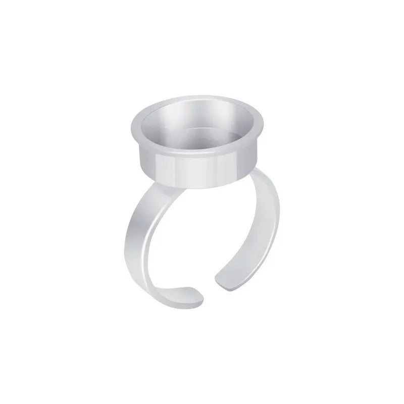 Metal Pigment Ring Cups – Rose Gold, Gold & Silver PMU Ink Holders