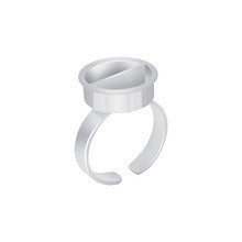 Metal Pigment Ring Cups – Rose Gold, Gold & Silver PMU Ink Holders