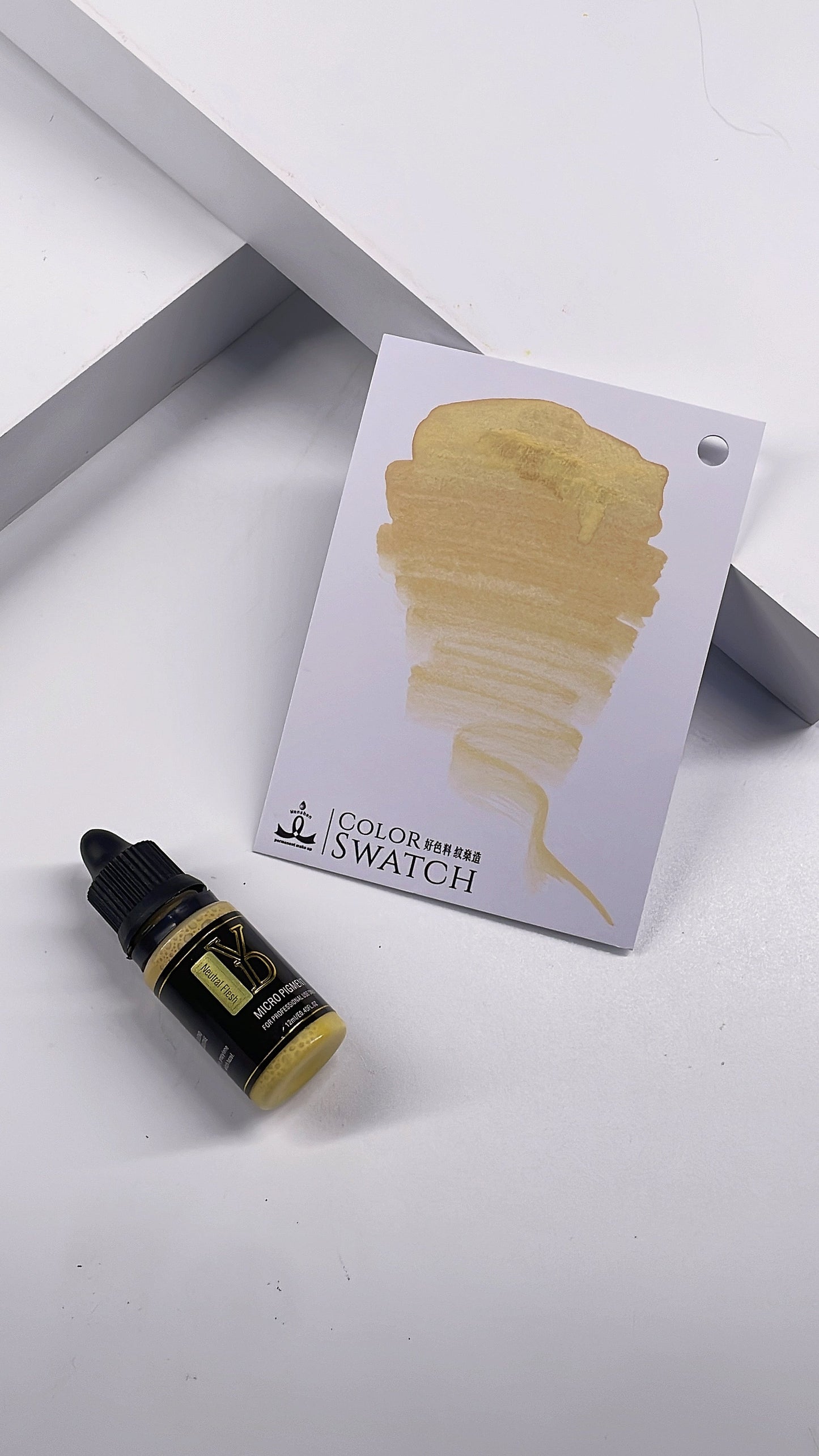 YD PMU Organisches Flüssigpigment 12ML Schwarze Kappe