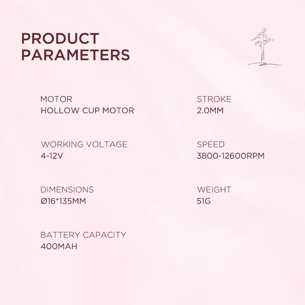 NUOJO PURE1 P113 Ballet Wireless PMU Machine – 2.0mm Stroke