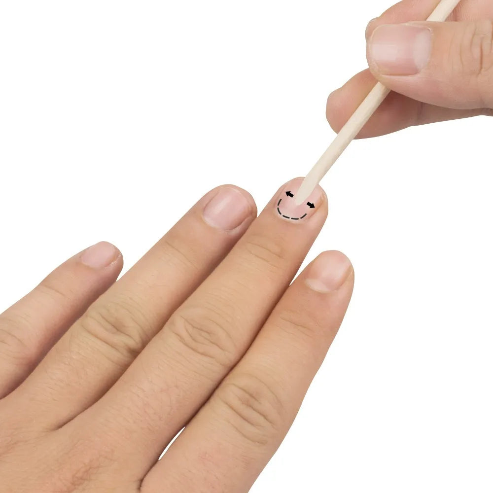 Nail & Cuticle Wooden Stick Set | About 100PCS Disposable Manicure Bamboo Sticks