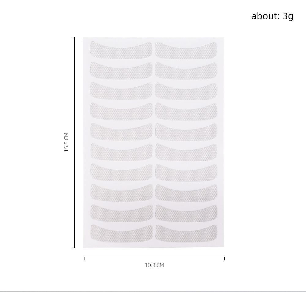 Non-Woven Eyelash Shields — Professional Isolation Pads for Lash Extension & Perming