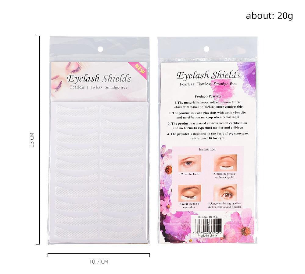 Non-Woven Eyelash Shields — Professional Isolation Pads for Lash Extension & Perming