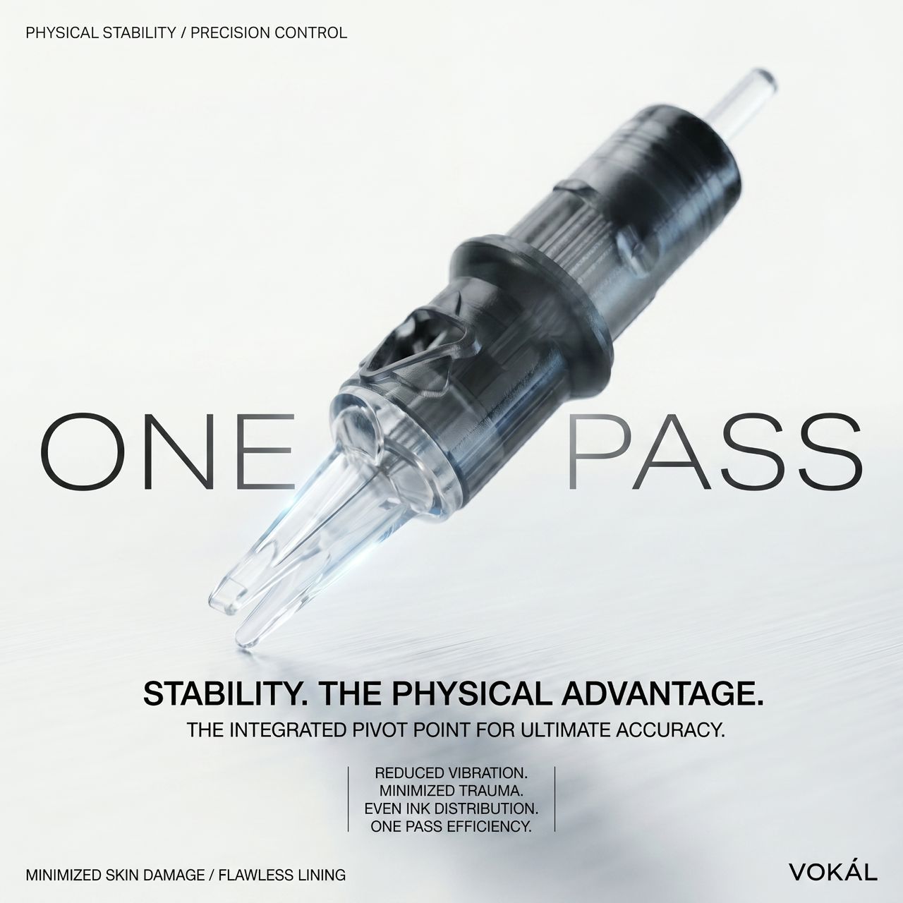 Precision Glide Support One Pass Needle – Single Needle Cartridge (10pcs/Box)