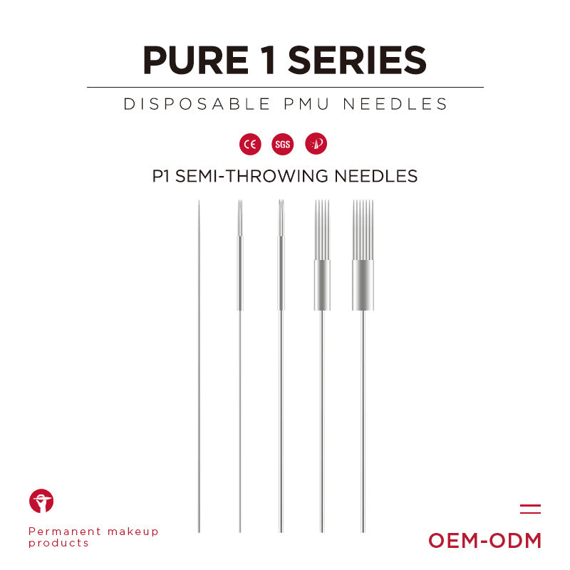 NUOJO Pure 1 Series P1 Traditional Needles & Patented Hourglass Needle Caps