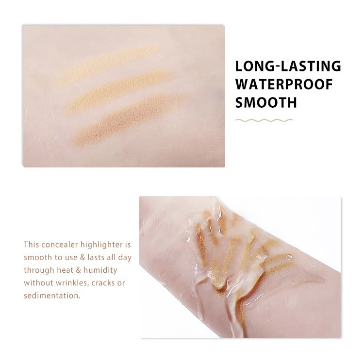 PMU Concealer Pen Brow & Lip Corrector Pencil with Built-in Sharpener Cap