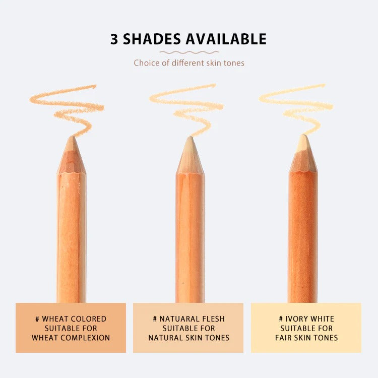 PMU Concealer Pen Brow & Lip Corrector Pencil with Built-in Sharpener Cap