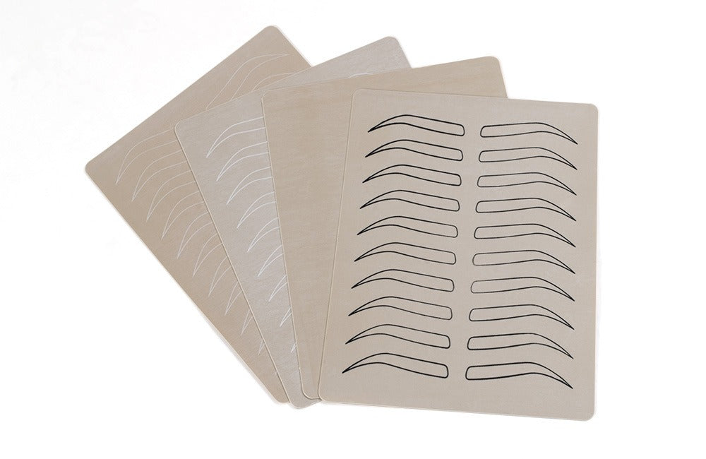 PMU Practice Skin (No Pigment Required) – For Eyebrow Tattoo Training