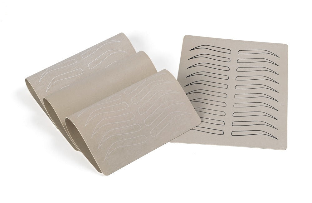 PMU Practice Skin (No Pigment Required) – For Eyebrow Tattoo Training