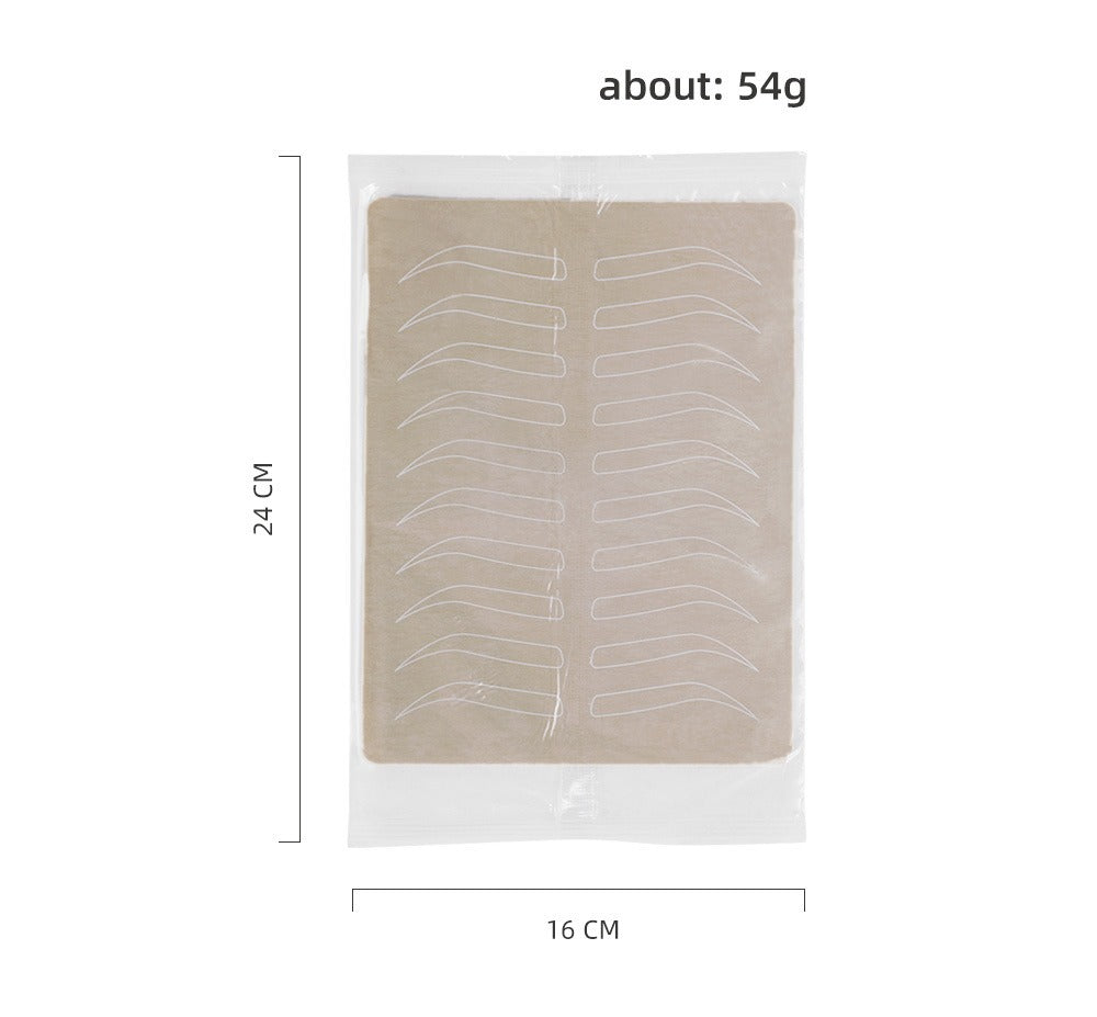 PMU Practice Skin (No Pigment Required) – For Eyebrow Tattoo Training