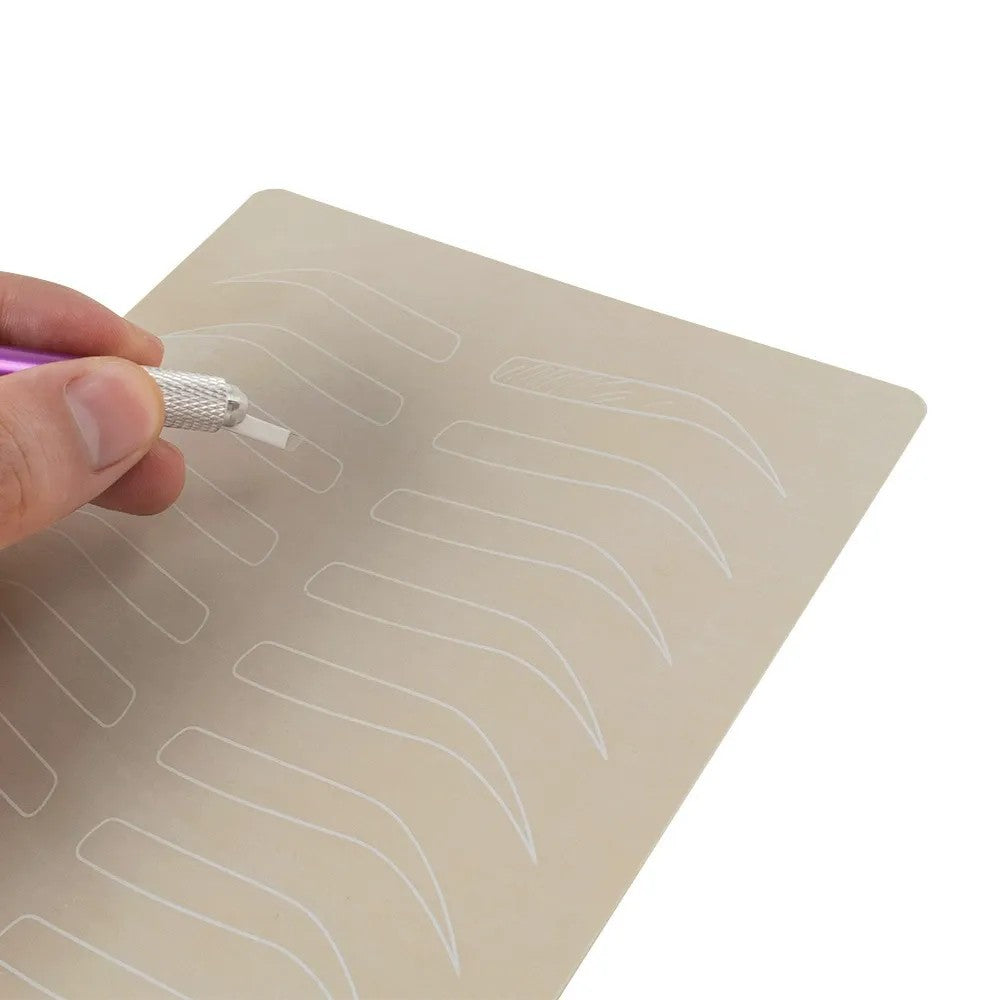 PMU Practice Skin (No Pigment Required) – For Eyebrow Tattoo Training