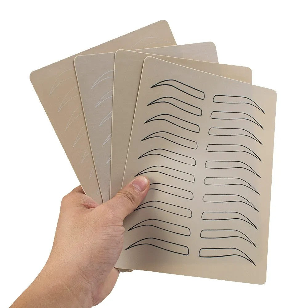 PMU Practice Skin (No Pigment Required) – For Eyebrow Tattoo Training