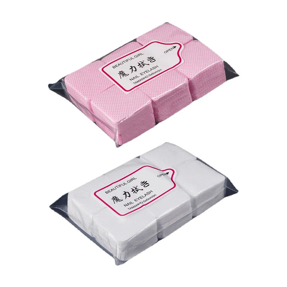 PMU & Nail Glue Cleaning Wipes – Lint-Free Adhesive Cleaning Pads