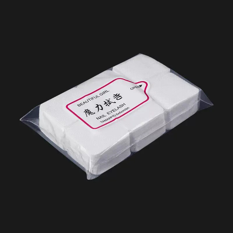 PMU & Nail Glue Cleaning Wipes – Lint-Free Adhesive Cleaning Pads