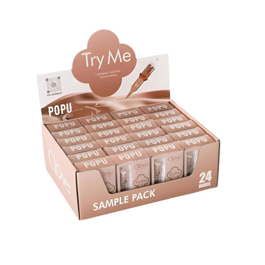 POPU Clover PMU Needles – Sample Pack (24 Boxes)