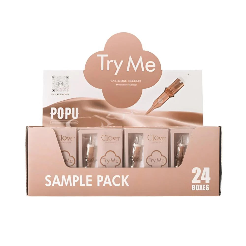 POPU Clover PMU Needles – Sample Pack (24 Boxes)