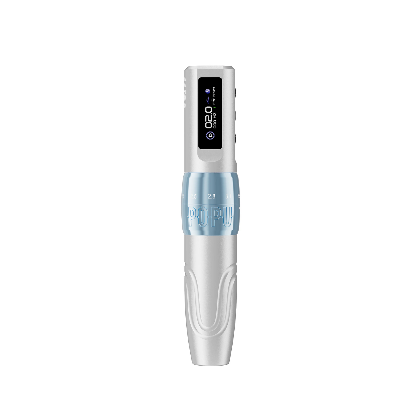 POPU MINI DIVA Pro Adjustable Stroke Wireless PMU Machine | 2.0–3.5mm Stroke Length Permanent Makeup Machine - Free Shipping