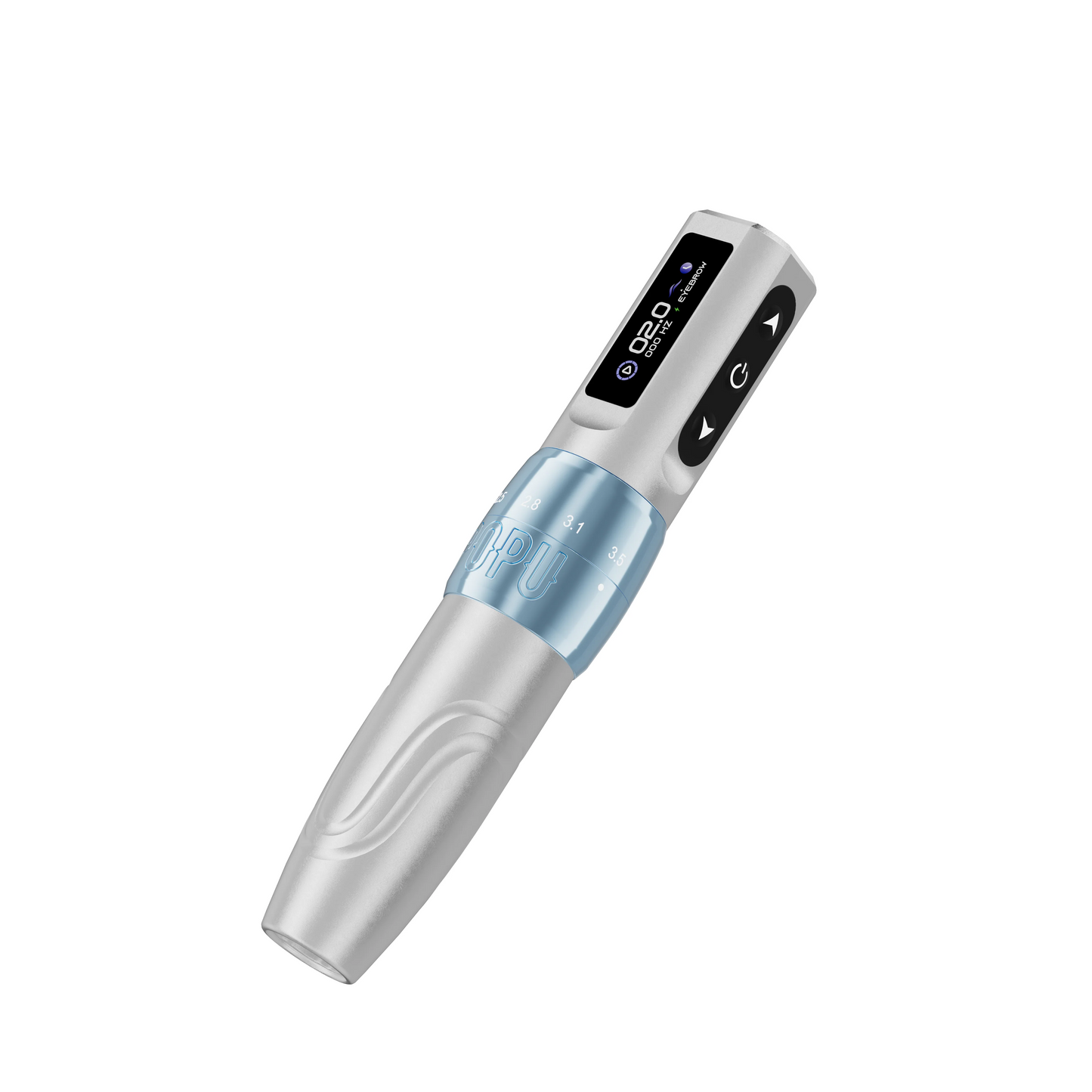 POPU MINI DIVA Pro Adjustable Stroke Wireless PMU Machine | 2.0–3.5mm Stroke Length Permanent Makeup Machine - Free Shipping